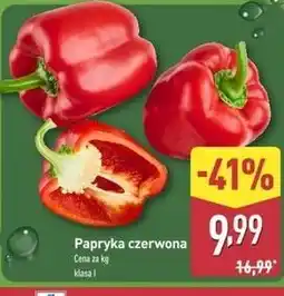 ALDI Papryka czerwona oferta