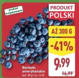 ALDI Borówki amerykańskie oferta
