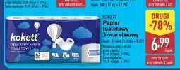 ALDI Papier toaletowy Kokett oferta