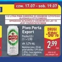 ALDI Piwo Perła Export oferta