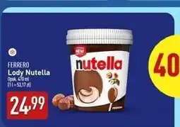 ALDI Lód Nutella oferta