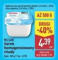 ALDI Serek chudy Milsani oferta