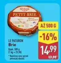 ALDI Ser brie Le Paturon oferta