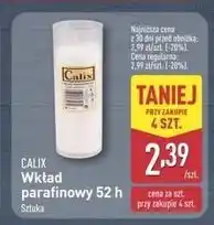 ALDI Wkład parafinowy do znicza 52 h Calix oferta