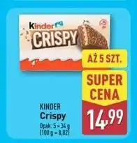 ALDI Batony Kinder Crispy oferta
