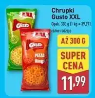 ALDI Chrupki o smaku zielonej cebulki Gusto oferta