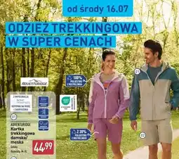 ALDI Kurtka trekkingowa męska m-xl Adventuridge oferta