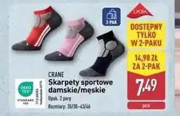 ALDI Skarpety sportowe damskie Crane oferta