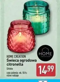 ALDI Świeca ogrodowa citronella Home Creation oferta
