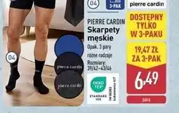 ALDI Skarpety męskie 39/42-43/46 Pierre Cardin Paris oferta