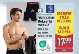 ALDI Bokserki męskie rozm. m-xxl Pierre Cardin Paris oferta