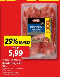 Lidl Kindziuk XXL Pikok Premium oferta