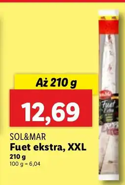 Lidl Fuet ekstra XXL Sol&Mar oferta