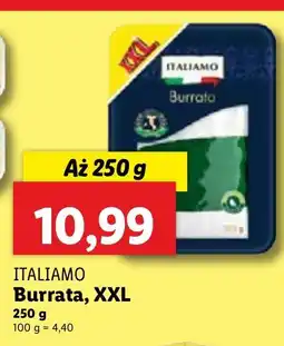 Lidl Ser Burrata, XXL ITALIAMO oferta