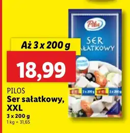 Lidl Ser sałatkowy, XXL PILOS oferta