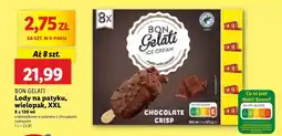 Lidl Lody na patyku, wielopak, XXL BON GELATI oferta