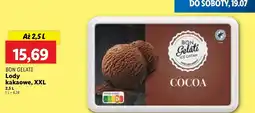 Lidl Lody kakaowe, XXL BON GELATI oferta