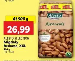 Lidl Migdały łuskane Alesto Selection XXL oferta