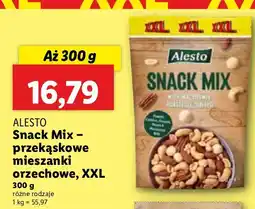 Lidl Przekąskowe mieszanki orzechowe Snack Mix Alesto XXL oferta