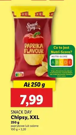 Lidl Chipsy paprykowe Snack Day XXL oferta
