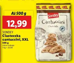 Lidl Ciasteczka cantuccini Sondey XXL oferta