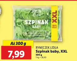 Lidl Szpinak baby, XXL RYNECZEK LIDLA oferta