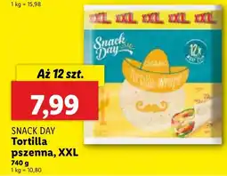 Lidl Tortilla pszenna SNACK DAY XXL oferta