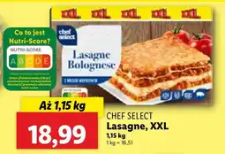 Lidl Lasagne CHEF SELECT XXL oferta