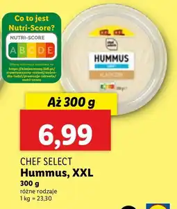 Lidl Hummus CHEF SELECT XXL oferta