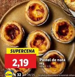 Lidl Pastel de nata Cukiernia Lidla oferta