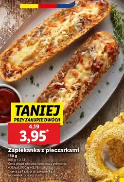Lidl Zapiekanka z pieczarkami Piekarnia Lidla oferta