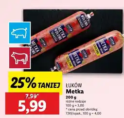 Lidl Kiełbasa Metka Łuków oferta