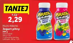Lidl Jogurt pitny Piratki Pilos oferta