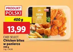 Lidl Chicken bites w panierce Chef Select oferta