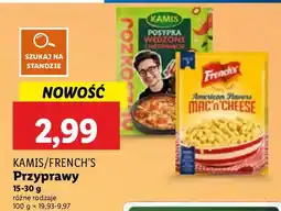 Lidl Przyprawy różne rodzaje Kamis/French's oferta