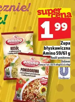 Topaz Zupa błyskawiczna Amino 59/61g Unilever oferta