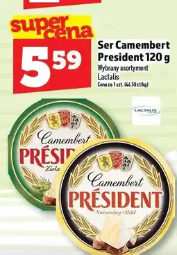Topaz Ser Camembert President 120 g Lactalis oferta