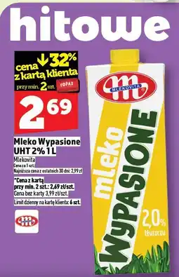 Topaz Mleko wypasione UHT Mlekovita oferta