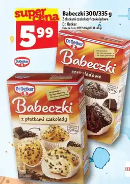 Topaz Babeczki z płatkami czekolady/czekoladowe Dr.Oetker 300/335g oferta