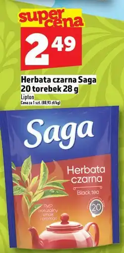 Topaz Herbata czarna Saga 20 torebek 28g oferta