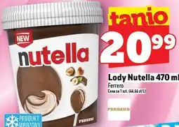 Topaz Lody Nutella 470ml Ferrero oferta