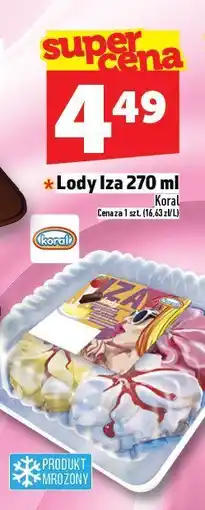 Topaz Lody Iza 270ml Koral oferta