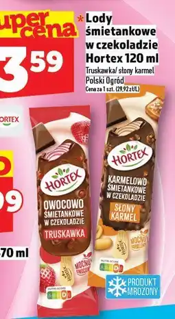 Topaz Lody śmietankowe w czekoladzie Hortex 120ml oferta