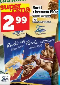 Topaz Rurki z kremem 150g Tago oferta
