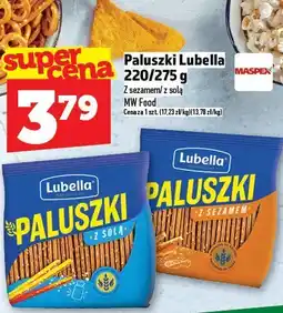 Topaz Paluszki Lubella 220/275g oferta