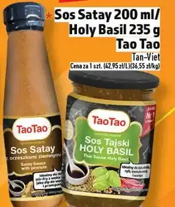 Topaz Sos Satay 200ml/Holy Basil 235g Tao Tao oferta