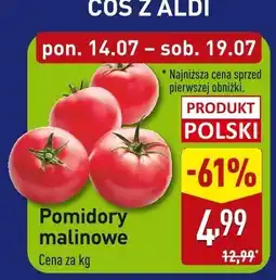 ALDI Pomidory malinowe Aldi oferta