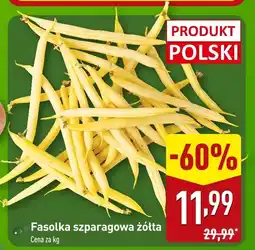 ALDI Fasolka szparagowa żółta Aldi oferta