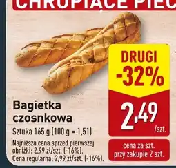 ALDI Bagietka czosnkowa Aldi oferta