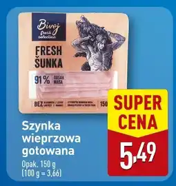 ALDI Szynka wieprzowa gotowana Fresh Aldi oferta